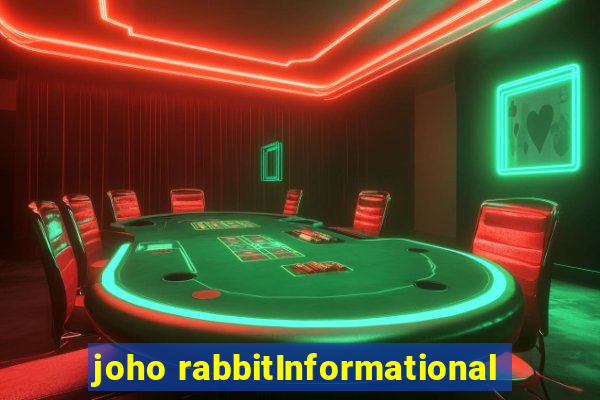 joho rabbitInformational